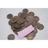 A tub of 1919 H Ralph Heaton British pennies