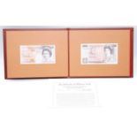 Great Britain, Bank of England limited edition presentation pack of GEA Kentfield D and E series £10