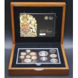 The Royal Mint, The 2009 UK Proof Coin Set, five pounds to one penny to include Kew Gardens 50