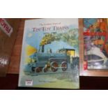 A Golden Years of Tin Toy Trains 1850-1909, hardback book by Paul Klein Schiphorst, with card