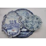 A late 19th century Cantagalli maiolica glazed dish, of pierced circular form, the centre