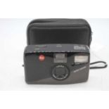 A Leica Mini Zoom compact camera, serial #1942535, having internal Vario-Elmar 35-70 lens, with