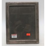 An Edward VIII silver-clad easel photograph frame, Birmingham 1906, 24.5 x 19.5cm