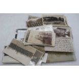 A collection of vintage postcards, mainly topographical