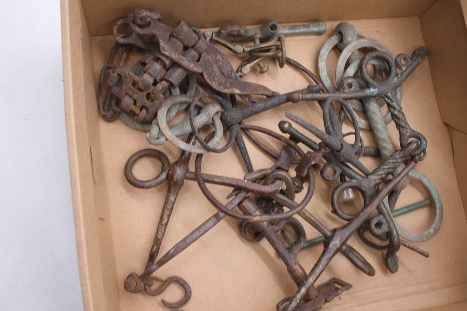 A collection of 19th century and later horse bits - Image 3 of 3