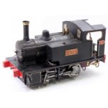 A very well-engineered Emma Victoria 5" Gauge Live Steam Locomotive, comprising black painted body
