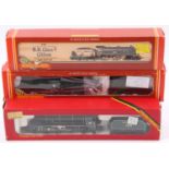 Three Hornby Southern locos & tenders: R084 4-4-0 Schools class ‘Clifton’ BR 30927 lined black,