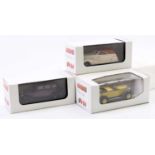 SVM Mini Route 1/43rd scale resin vehicle group, 3 examples to include No.58 Citroen C6 Torpedo, a