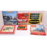 One box containing a mixed collection of various 00 gauge and 0 gauge manufactured and kit built