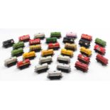 Thirty-one Hornby-Dublo post-war tank wagons. A wide variety including two buff Esso’s, a Power