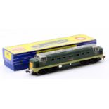 3234 Hornby-Dublo 3-rail Co-Co diesel loco duo-tone green D9001 ‘St.Paddy’ a few marks (VG) (BVG)