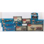 A tray of ten boxed Corgi Vintage Glory of Steam and Dibner's Choice 1/50 scale diecast vehicles