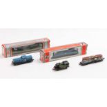 N gauge locos: Lima 205 class 81 electric E3185 BR blue (E-BF); Lima 263 class 55 ‘Meld’ D9003 duo-