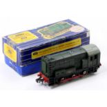 3231 Hornby-Dublo 3-rail 0-6-0 diesel shunting loco BR green D3763 one-piece rods (VG-E) (BP) with