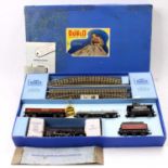 EDG3 Hornby-Dublo Canadian Pacific Freight set comprising EDL2 loco 1215 in yellow on cab-sides,