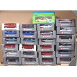 One tray containing 25 various Gama Vauxhall dealership release diecast group, various boxed