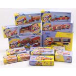 One tray containing 15 boxed Corgi Chipperfields Circus modern release diecast vehicles, all