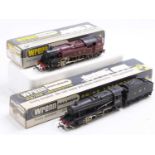 Two Wrenn locos: W2225 LMS 8F 2-8-0 Freight loco, 8042, unlined black (E-NM) no packer number,