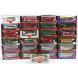 25 boxed EFE 1/76 scale public transport diecasts to include a Badger Line Plaxton Pointer Dennis