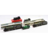 A collection of boxed and loose Hornby Dublo and Wrenn electric locomotives to include a Wrenn No.