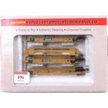 Walthers N gauge 305’ Thrall 5-unit articulated double stack car TTX (modern) 72804 (NM) (BE)