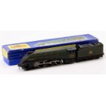 3211 Hornby-Dublo 3-rail 4-6-2 loco & tender ‘Mallard’ plated driving wheels, plastic bogie & pony