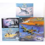 Four boxed Corgi Aviation Archive and Fighter Scramble boxed diecasts, to include an Aviation
