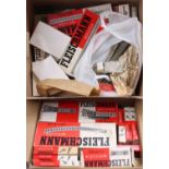One box of Fleischmann Piccolo N gauge track, various boxed and loose examples to include straight