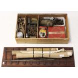 Collection of part built steam castings and components, to include a part built 5" gauge 0-6-0