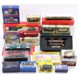 One tray containing a quantity of mixed 00 gauge boxed items of rolling stock together with a