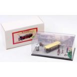 ABC Models 1/43rd scale boxed diorama display model of a 1926 PLSC Leyland Lion Single Deck Bus,