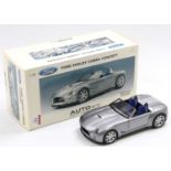An Autoart Performance 1/18 scale boxed diecast model of a Ford Shelby Cobra concept car finished in
