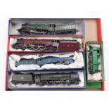 Five loose Hornby Dublo locomotives, various examples to later converted and repainted to include