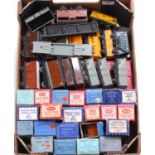 Approx 33 Hornby-Dublo post-war goods wagons: mix of pre & post-nationalisation, metal & plastic