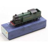Totally repainted post-war EDL7 Hornby-Dublo 3-rail tank loco 0-6-2 ‘Southern’ 2594 green. Half inch
