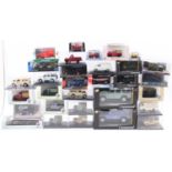 A collection of mixed boxed modern issue Landrover diecast vehicles mixed scales ranging from 1/24-