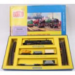 2024 Hornby-Dublo 2-rail 2-8-0 Express Goods Train set comprising 2224 BR unlined black 48073