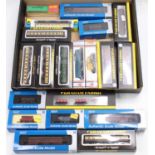 One tray containing a good selection of various boxed British Outline N gauge locomotives and