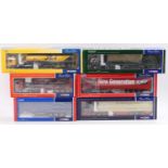 6 boxed Corgi Hauliers of Renown 1/50th scale road transport tractor units and trailers to include