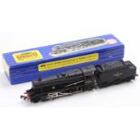 3224 Hornby-Dublo 3-rail 2-8-0 8F Freight loco & tender BR unlined black 48094 Ringfield motor. With