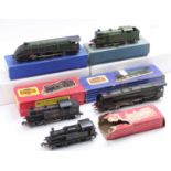 A collection of five boxed Hornby Dublo electric locomotives to include a No. 2217 0-6-2 tank