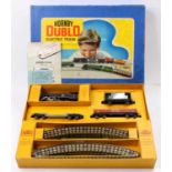 EDG18 Hornby-Dublo 2-6-4 Tank Goods set comprising EDL18 BR 80054 loco BR lined black, some