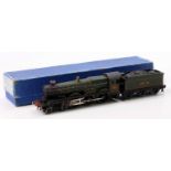 EDLT20 Hornby-Dublo 3-rail 4-6-0 loco & tender ‘Bristol Castle’ 7013 BR lined green, chimney bright,