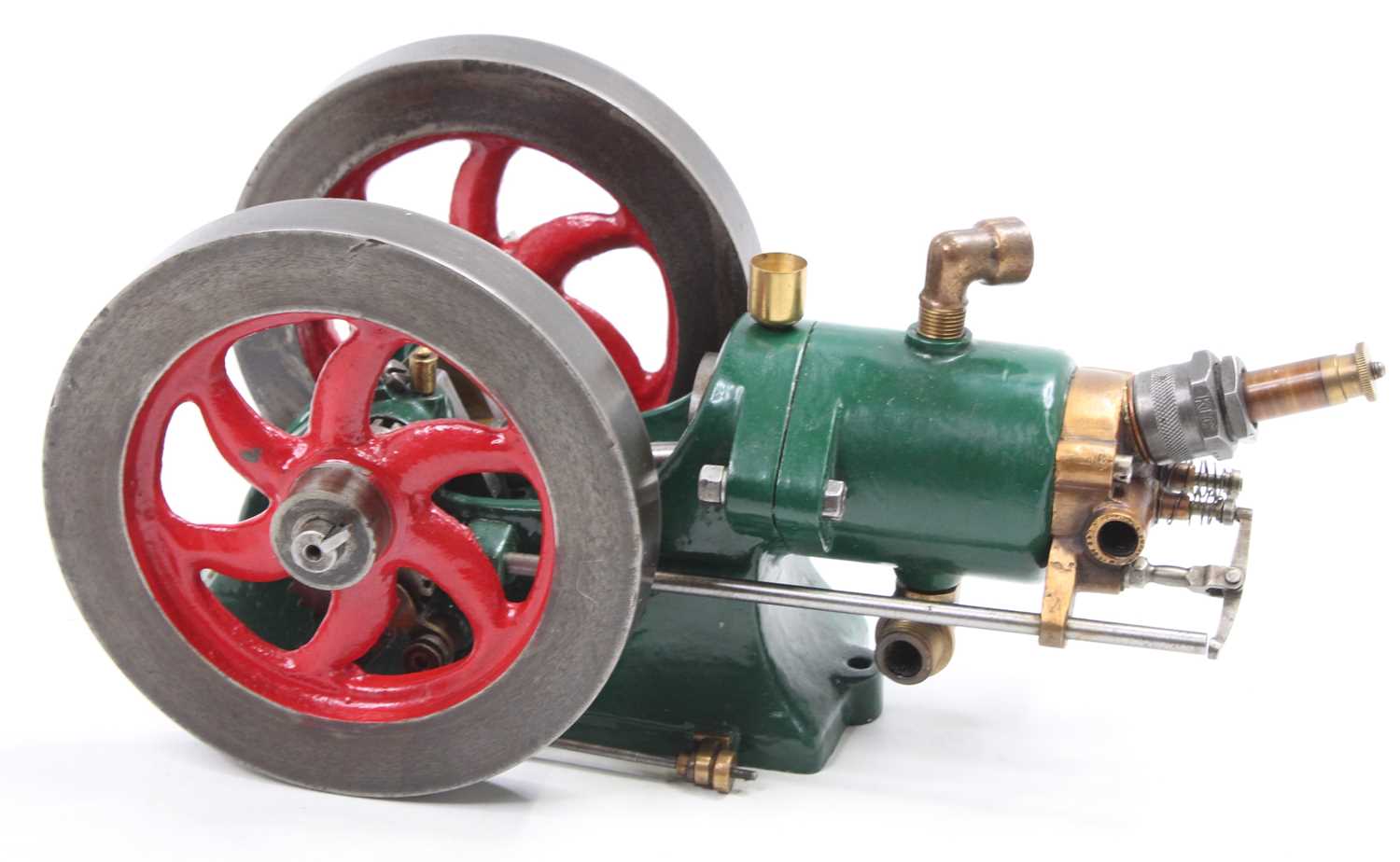 A Tom Senior Simplex 1/16 scale circa 1920 gas engine, free running example which has been - Bild 2 aus 4