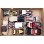 A collection of nine various Franklin Mint 1/24 scale mixed diecast vehicles to include a 1941