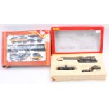 Two Hornby items: R6183 BR 75ton Breakdown Crane DS1580, weathered edition (E-BG), with R332 High