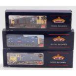 A collection of Bachmann 00 scale diesel locomotives, all housed in original packaging to include