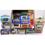 One box containing a collection of mixed modern issue Corgi, Lledo and Vanguards, vehicles to