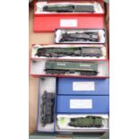 Six loose Hornby Dublo and Wrenn original and later converted loose locomotives to include a