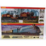 A Hornby Railways boxed 00 gauge set group to include No. R1103 The Mallard Passenger, and No. R1088